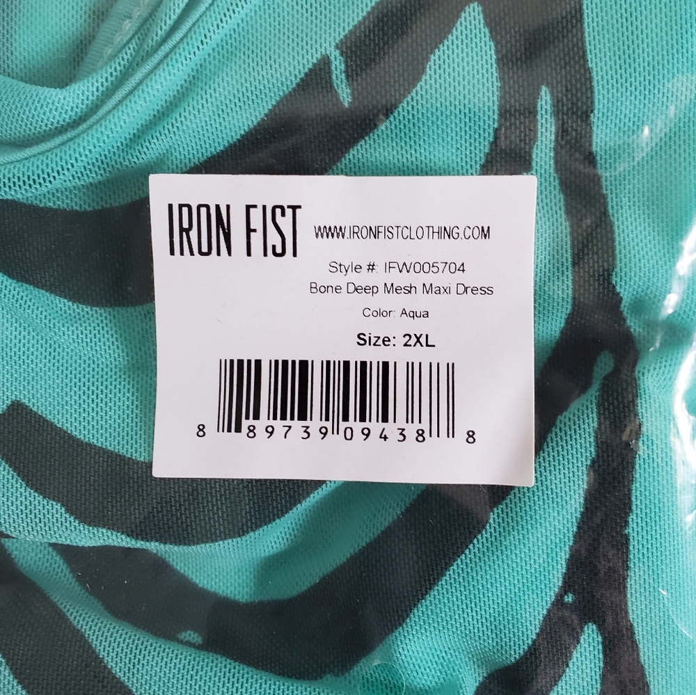 π Iron Fist Bone Deep Mesh Maxi Dress π - Picture 15 of 16